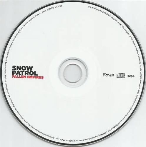 Cd Snow Patrol Fallen Empires Edicion Japonesa Obi Uicp-1131