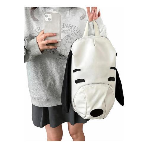 Mochila Snoopy Rostro Perro Mejor Amigo Divertido Clásico 37cm