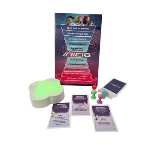 Juego de Mesa Las Guerreras K-Pop Demon Hunters Verdad o Reto Electrónico con Cartas y Dispositivo de Luz