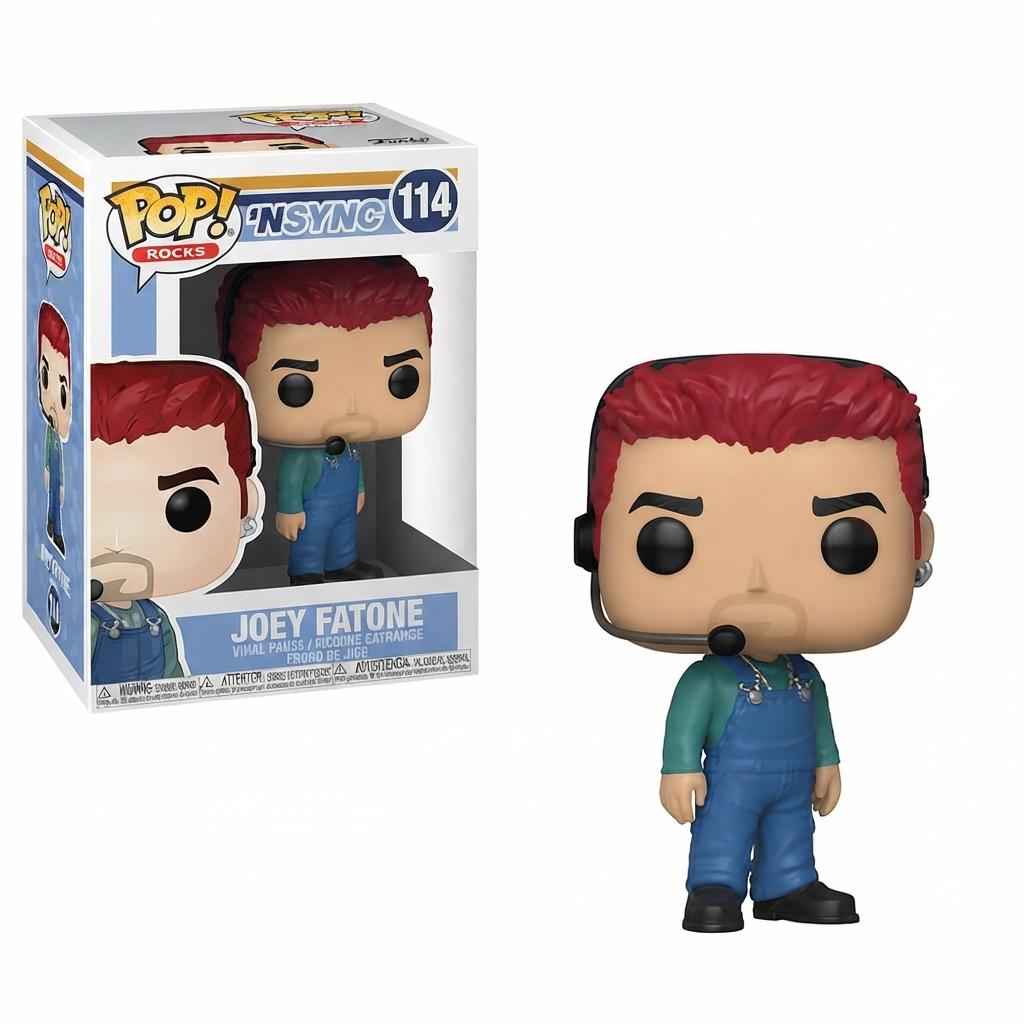 Figura Coleccionable Funko Pop! Rocks: NSYNC - Joey Fatone #114 - Edición Especial Vinyl Figure