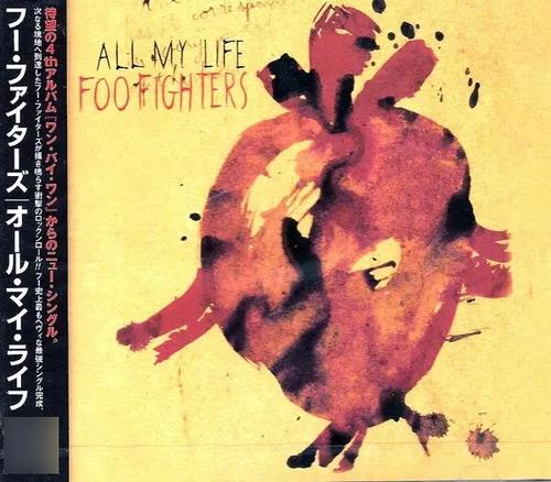 Foo Fighters All My Life Cd Sencillo Japon Obi One By One