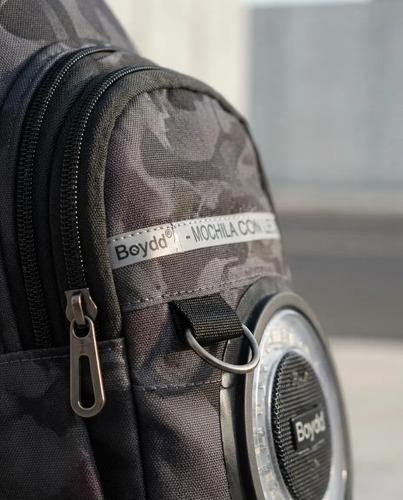 Mochila Bandolera Sling Bag Boydd Con Luz Led Y Usb