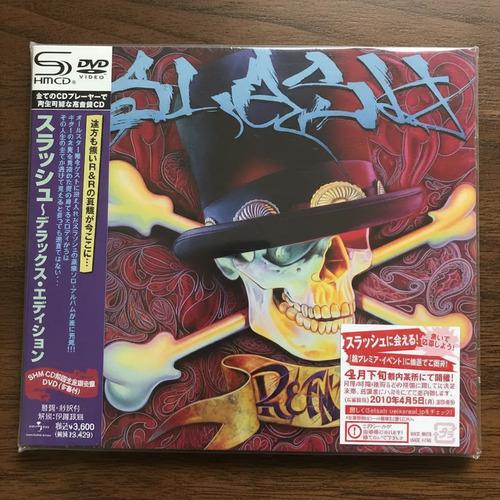Slash Album Debut Edicion Japonesa Shm-cd + Dvd Obi