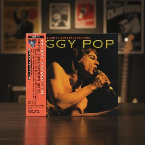 Cd Iggy Pop King Biscuit Flower Hour Edicion Japonesa Obi