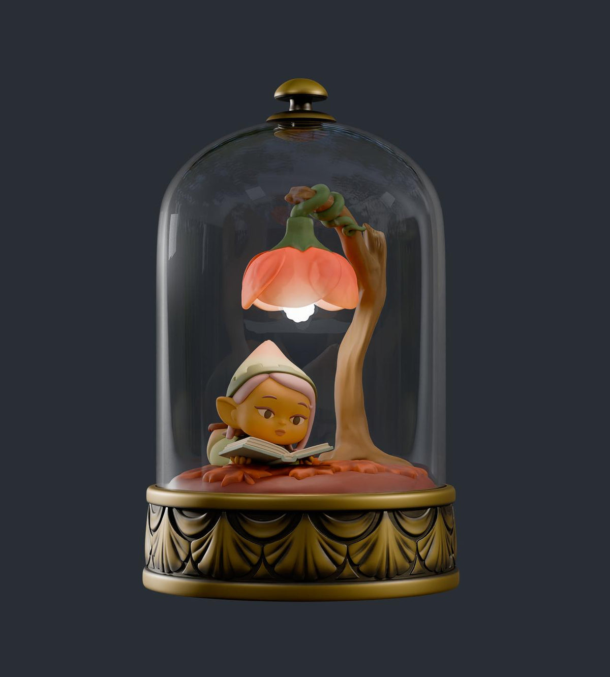 Caja Sorpresa Cloche Fairies Lantern Series Kaleidos Creative