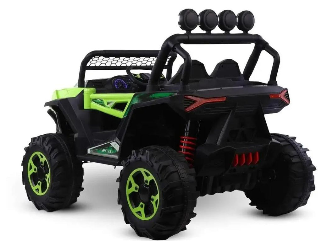 Buggy Rally Wheels Verde | Montable Eléctrico con Control Remoto