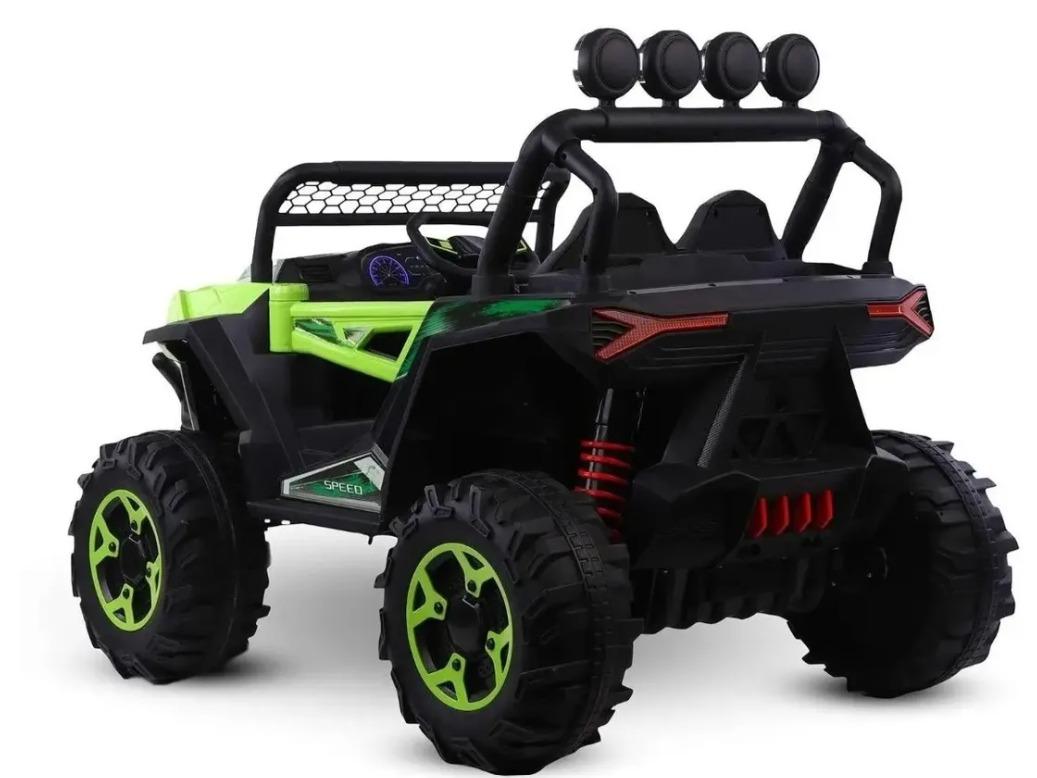 Buggy Rally Wheels Verde | Montable Eléctrico con Control Remoto
