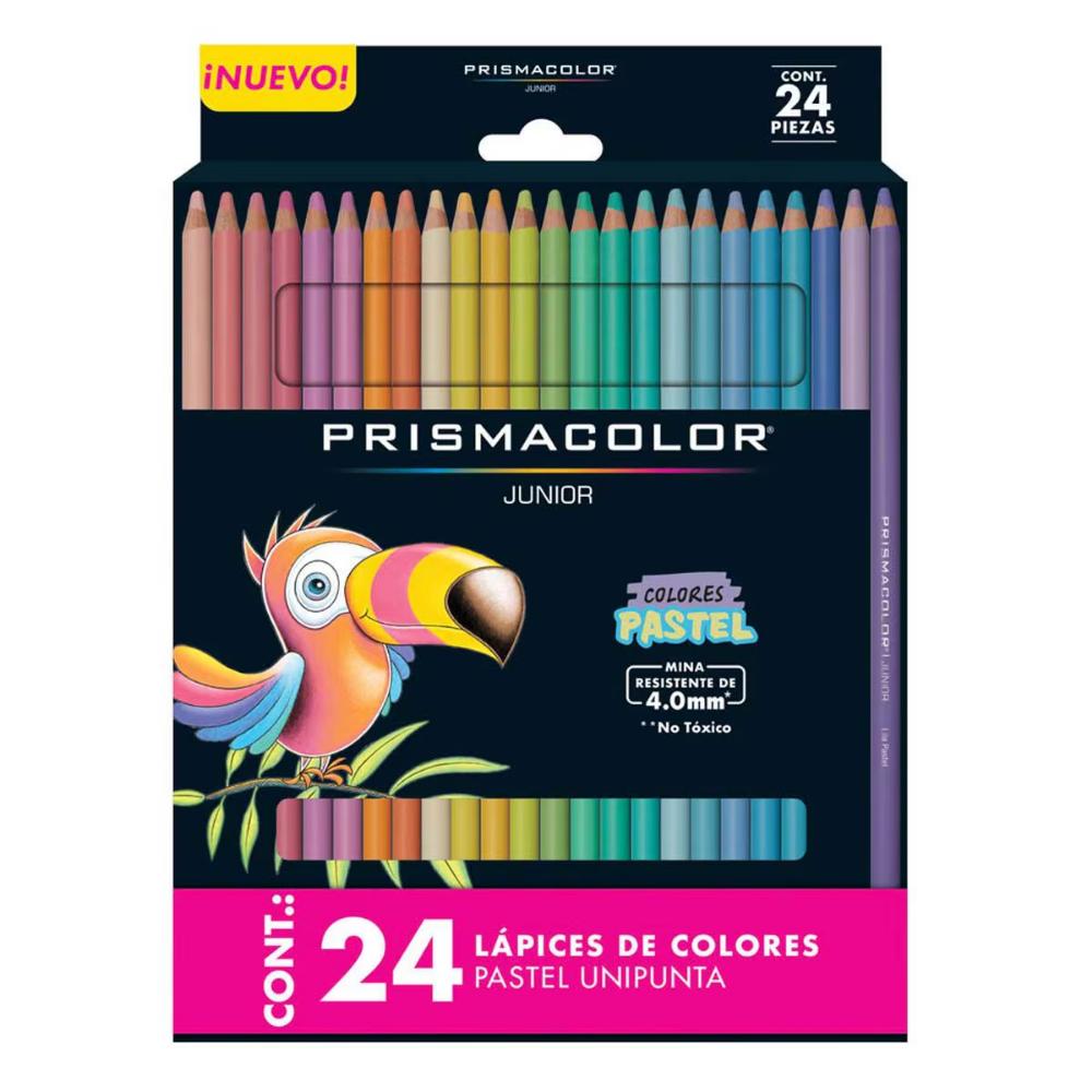 Caja de Colores Prismacolor Color Pastel 24 Lápices de color