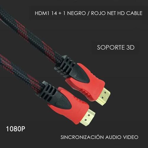Cable Hdmi Soku Trenzado Alta Velocidad 4k 1080p