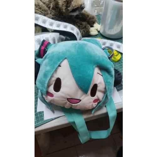 Bolso De Peluche Hatsune Miku Kawai Regalo Detalle 25cm