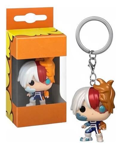 Funko Pop Llavero Todoroki Metallic Exclusive Mha