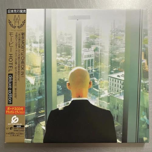 Disco CD Moby Hotel Deluxe Edition 2CD Obi Strip Japones