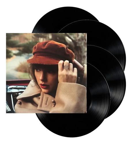 Vinilo Taylor Swift Red Version 4 LP 2021 30 Canciones Pop