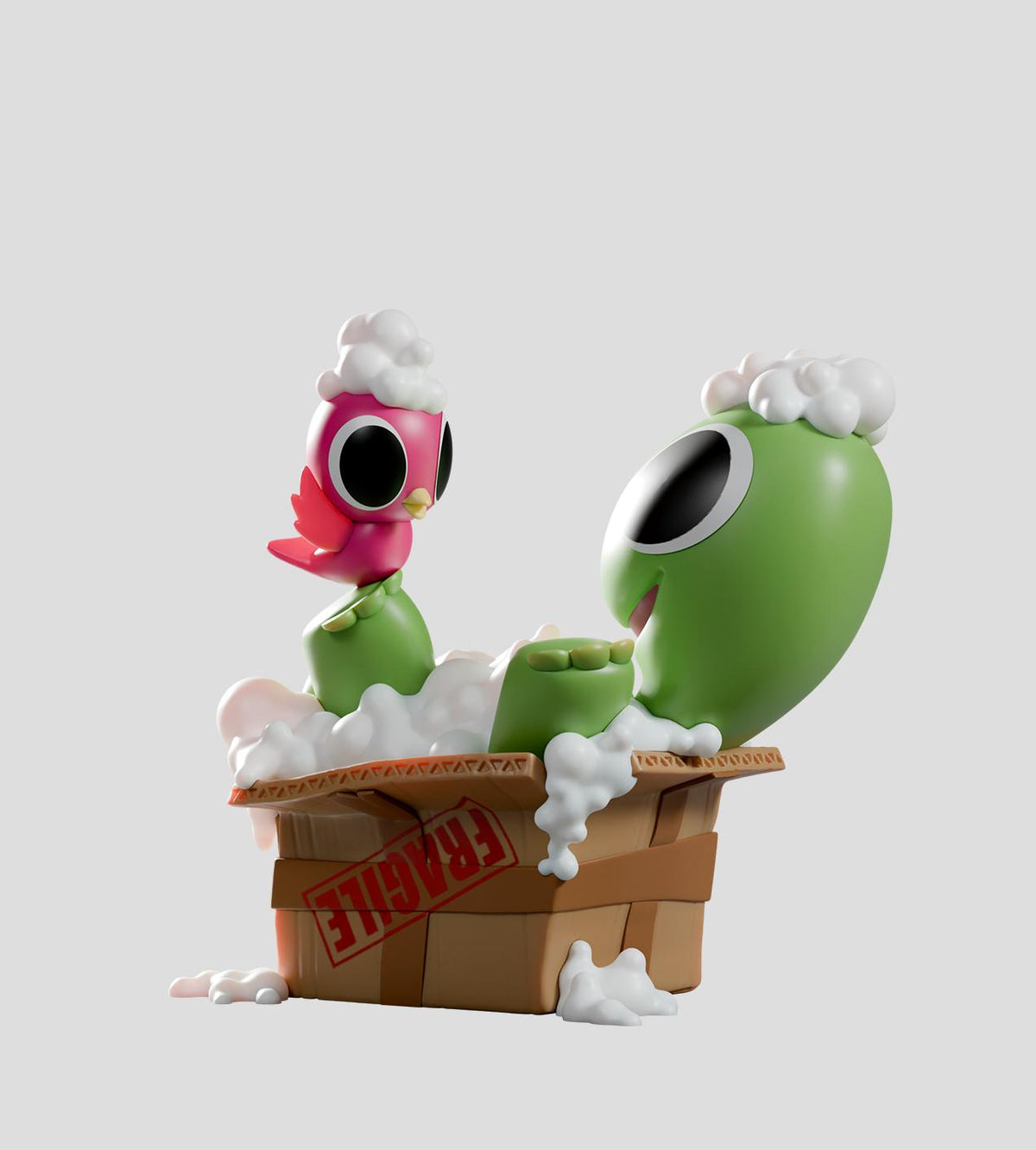 Figura de Colección Blind Box Box Turtle & Bird Series (Kaleidos Creative / Caja Sorpresa)
