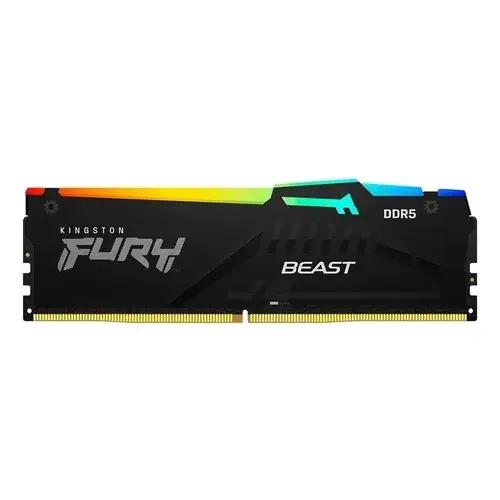 Memoria RGB DDR5 Fury Beast de 16 GB y 5600 MHz KF556c36bBeA-16