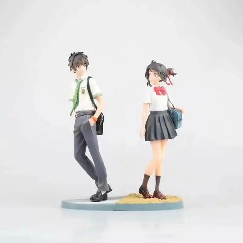 Figuras Pareja Your Name Kimi No Na Wa Taki Y Mitsuha 22cm