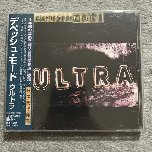 CD Depeche Mode Ultra Edicion Japonesa Con Obi Strip Importado