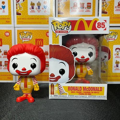 Figura De Acción Mc Donalds Ronald Mcdonald De Funko Pop!