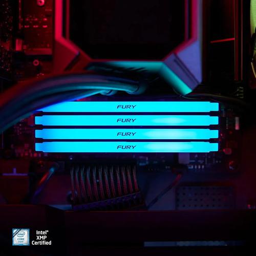 Memoria Ram Kingston Fury Beast Rgb Ddr4 16gb 3200 Mt/s