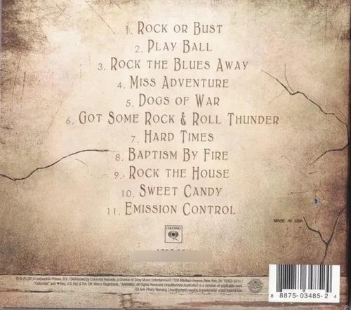 Cd Ac/dc Rock Or Bust Album Original Nuevo Sellado