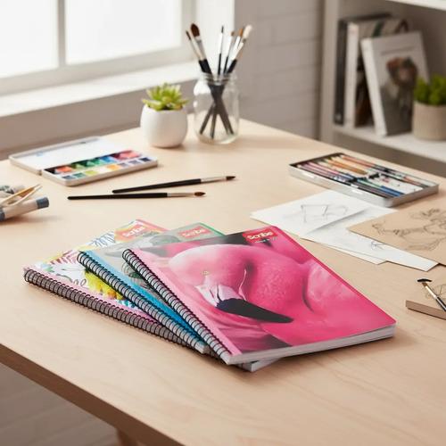 Paquete 36 Cuadernos Profesionales Scribe Mega Plus 100 Hoja Raya