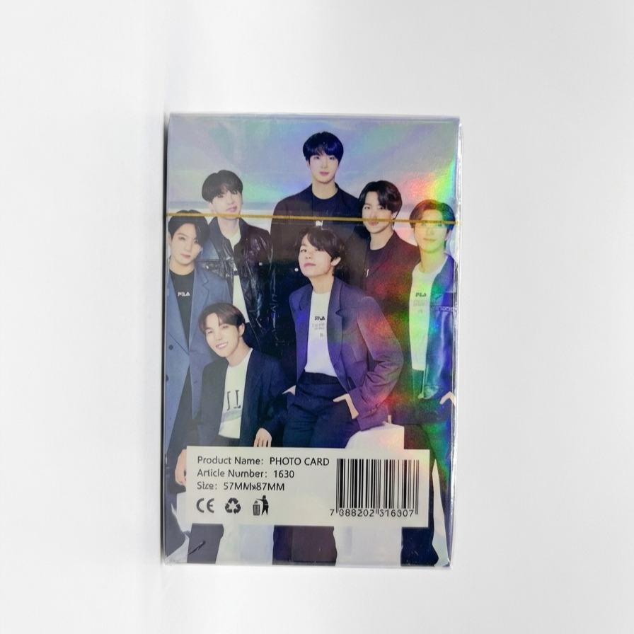 Caja Photocards Bts Holograficas 50 Piezas