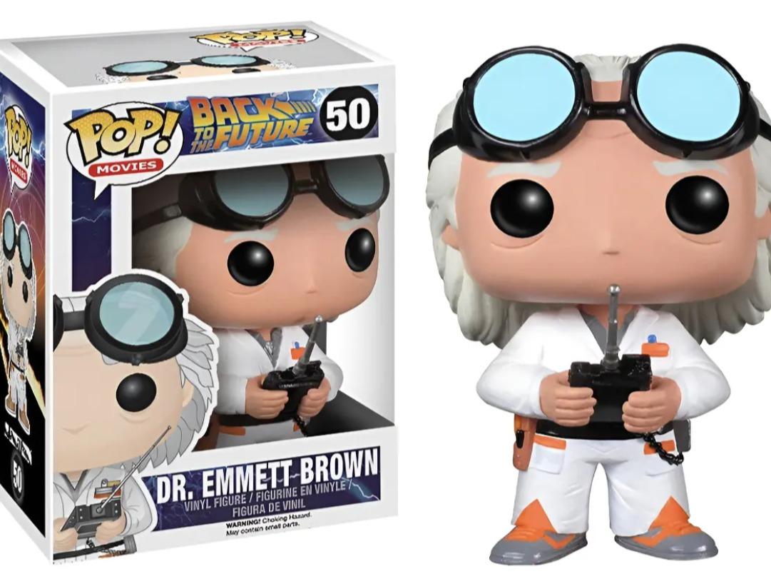 Figura De Doc Brown #50 Volver Al Futuro Funko Pop! Movies