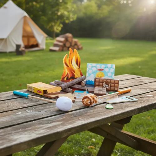 Melissa & Doug 6073953 Campfire S'mores Juego