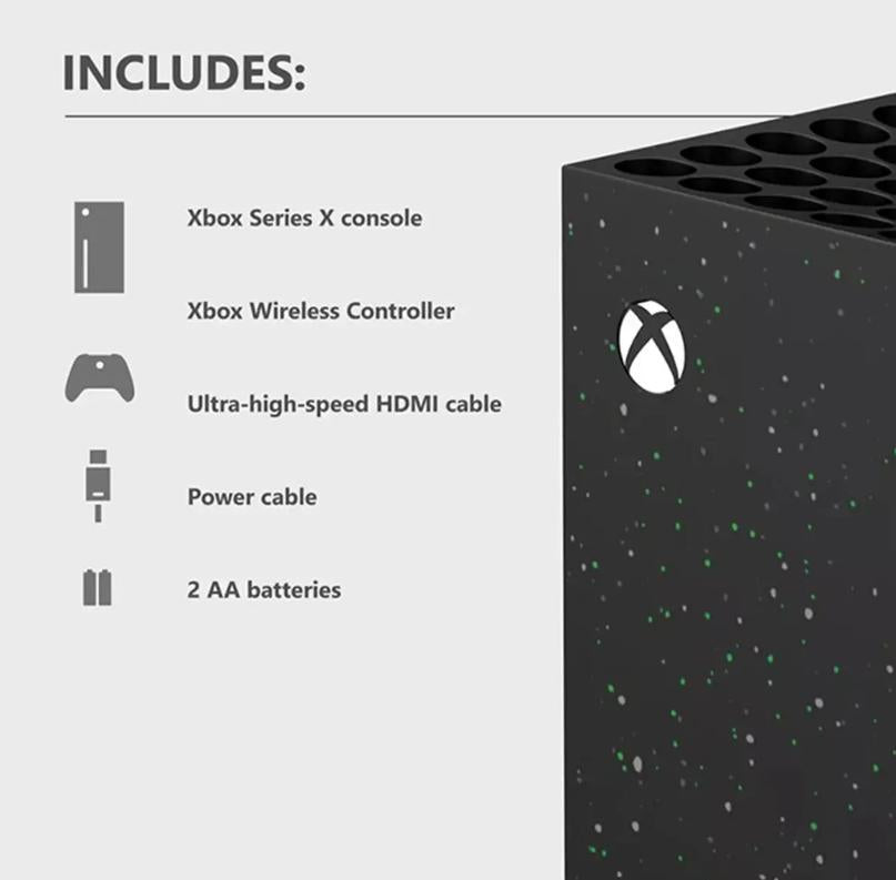 Consola Microsoft Xbox Series X 2TB SSD Galaxy Black Special Edition - Edición Especial 4K 120 FPS