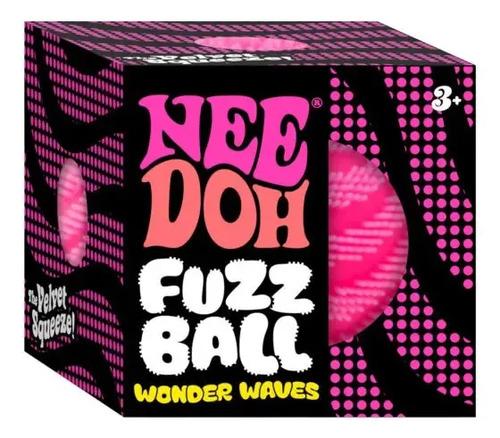 Squishy slow rising tamaño pequeño color wonder waves NeeDoh Fuzz Ball Wonder Waves x 1u