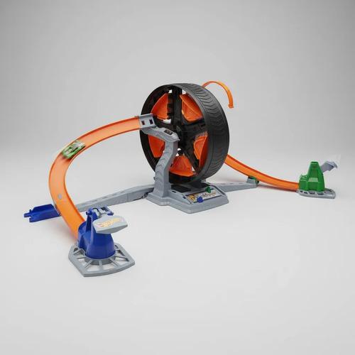Pista Hot Wheels Action Spin Storm Tormenta De Giros Motorizada
