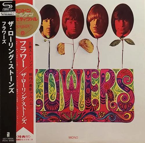 The Rolling Stones Flowers CD Japonés Mini LP SHM-CD Con Obi