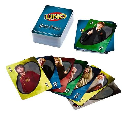 Juego De Cartas Uno Harry Potter Mattel B3280