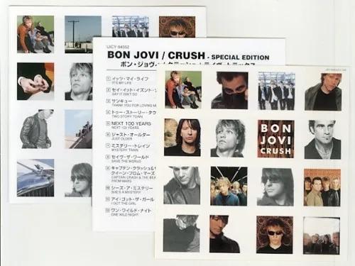 Cd Bon Jovi Crush Edicion Limitada Japonesa Obi