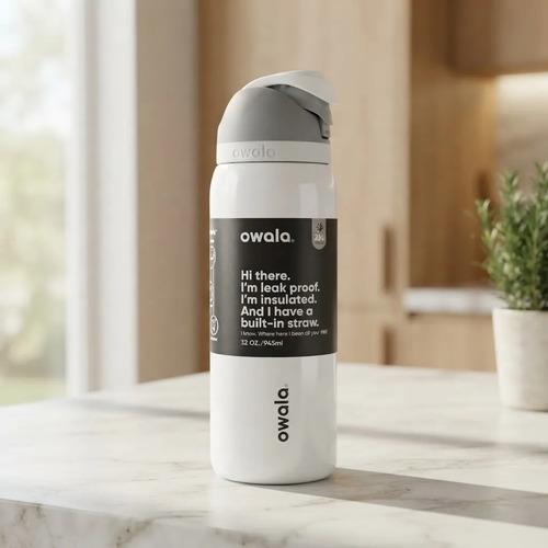 Owala FreeSip 32oz 945ml Termo Acero Inoxidable Popote