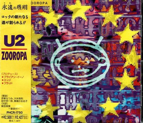 Disco Cd U2 Zooropa Edición Japón Colección