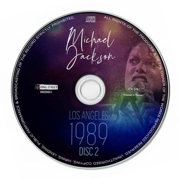 Disco CD Michael Jackson Los Angeles 1989 Live Bad Tour 2 CD