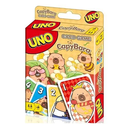 Juego De Cartas Uno Capybara Edicion Cute Coleccion