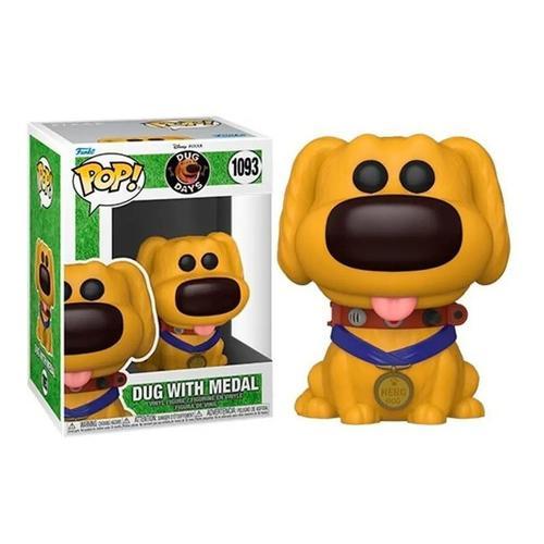 Figura Funko Pop Disney Pixar Dug Days Dug With Medal 1093