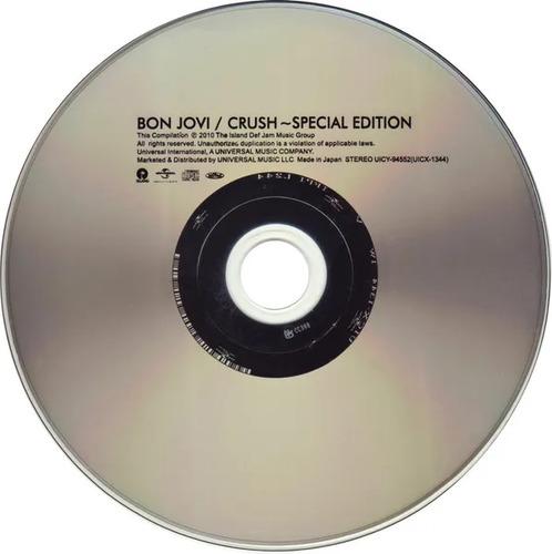 Cd Bon Jovi Crush Edicion Limitada Japonesa Obi