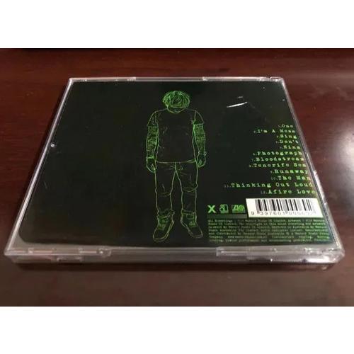 Cd Ed Sheeran Multiply X Thinking Out Loud Sing Don't