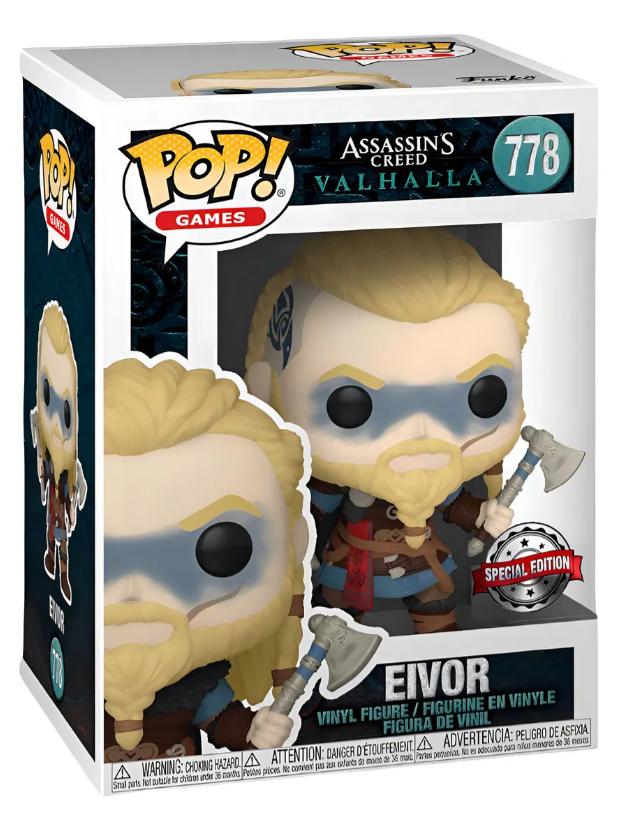 Funko Pop! Games: Assassins Creed Valhalla - Eivor - Assassin'S Creed - Figura de Vinilo Coleccionable - Idea de Regalo - Mercancia Oficial - Juguetes para Niños y Adultos - Video Games Fans