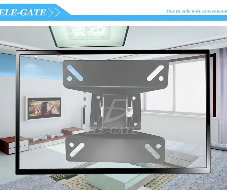 Soporte Articulado Ele-Gate para TV y Monitor de 14–24” Negro HOLD.28