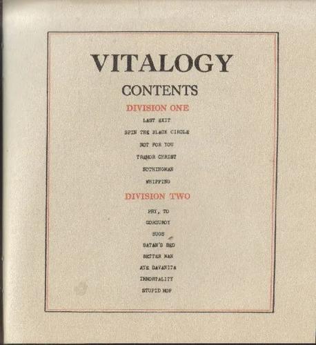 CD Pearl Jam Vitalogy Edicion Japon Obi Strip Nuevo Sellado