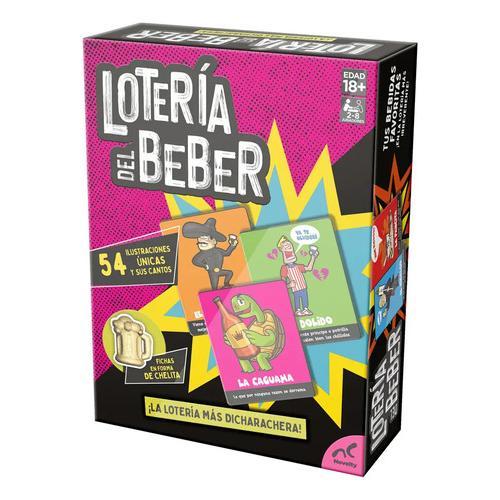 Juego De Mesa Loteria Del Beber Cartas Y Tableros Para Fiestas