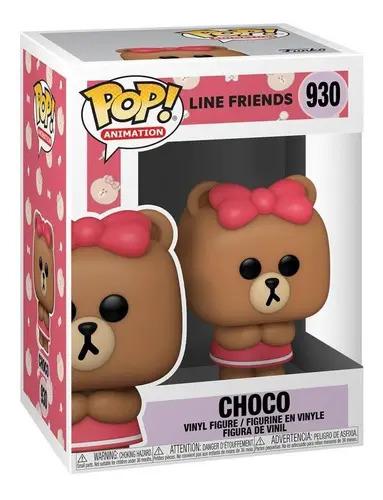 Figura Funko Pop Line Friends Choco 930 Original Kawaii