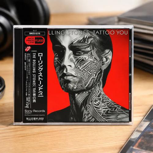 CD The Rolling Stones Tattoo You SHM-CD Japon Con Obi Strip