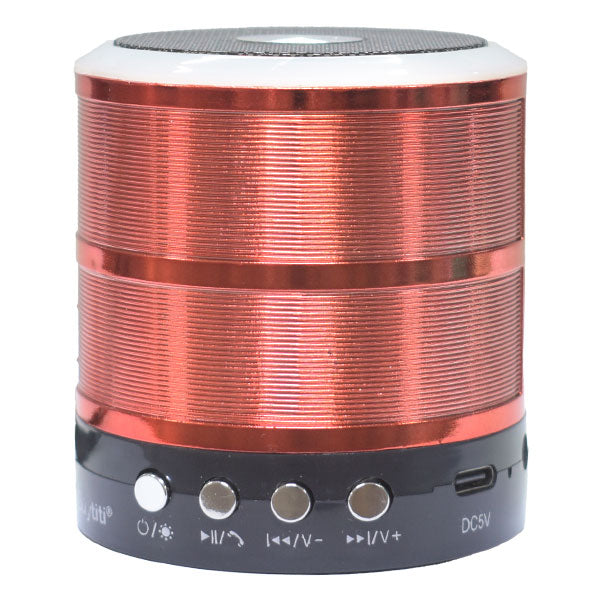Bocina Bluetooth Portátil con Luz LED RGB 360° - imagen 7