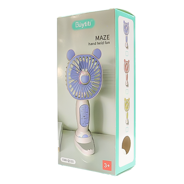 Mini Ventilador Portátil con Diseño Kawaii - imagen 10