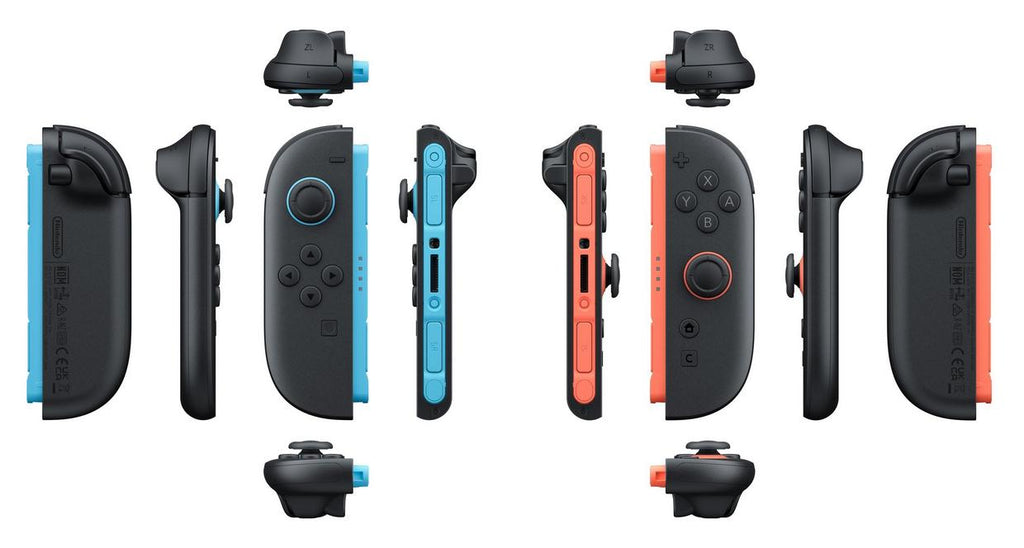 Joy-Con 2 Light Blue Light Red detalle